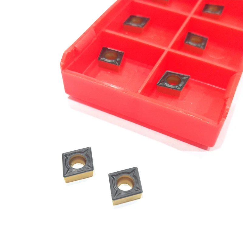 10 шт. CCMT060204 TM PC4225 Внутренний токарный инструмент CCMT21.51 Твердосплавные вставки для токарного станка Резак Инструмент Токарная вставка Режущ...