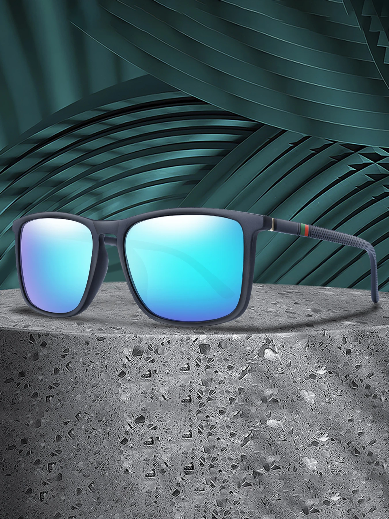 AliExpress LOISRUBY Polarized Sunglasses UV400 Square Retro Design Comfortable Wear for Driving Angler Travel Cycling, Unisex Eyewear