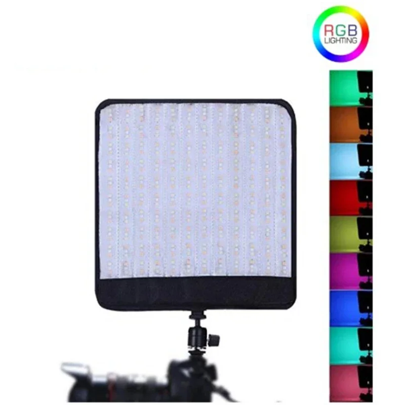 Falcon Eyes T12 50W LED RGB Bi-Color 2700K-9999K LED Photo Lamp Portable Camera Studio Video Light