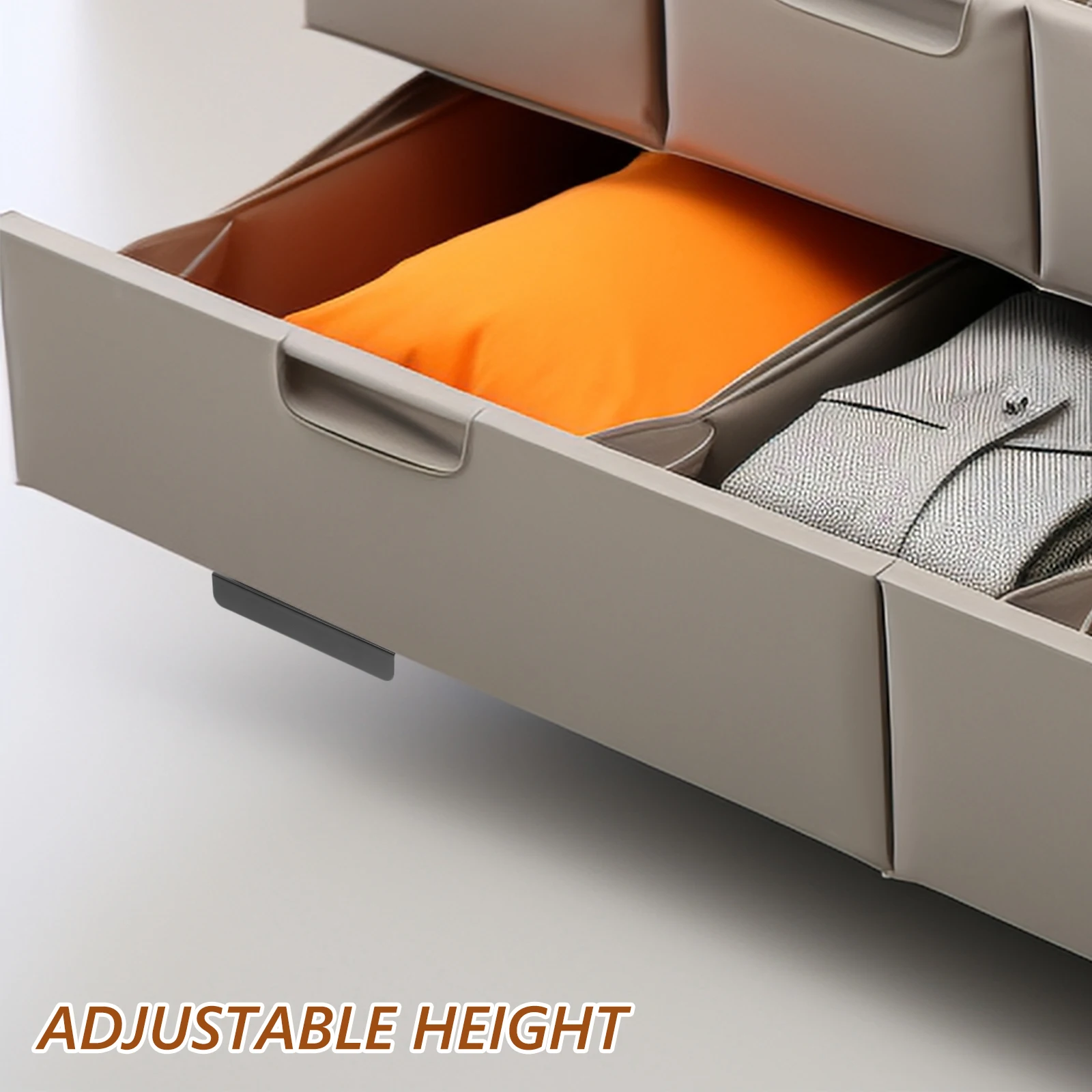 

Noncontact Drawer Cabinet Pullout Trash Can For Kitchen Cabinet Foot Opener H les Trash Can Modern Hardware Durable Metal