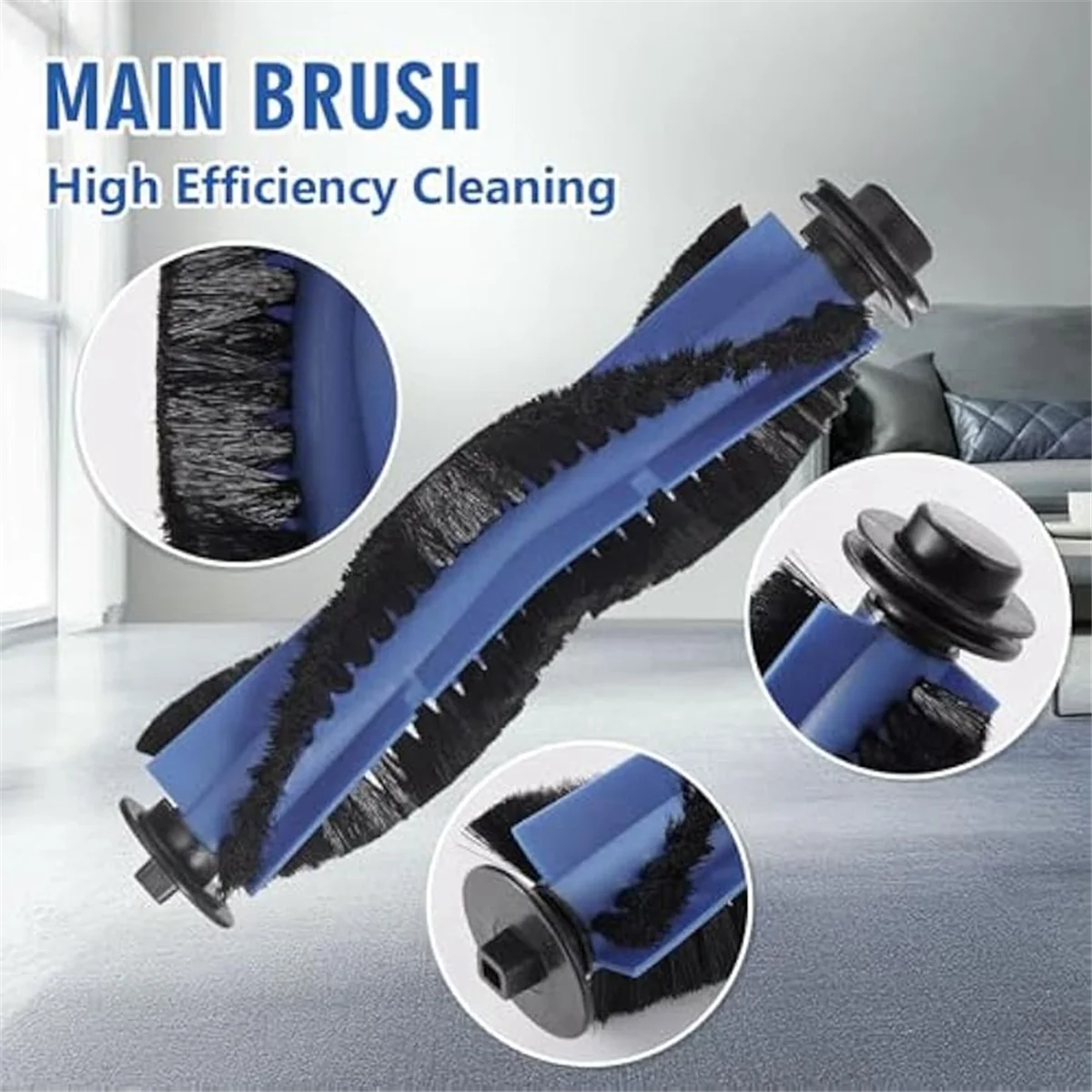 

Replacement Parts for X10 Pro Omni Robot Vacuum,2 Roller Brushes,8 Side Brushes,6 HEPA Filters,6 Mop,6 Dust Bags-AT39