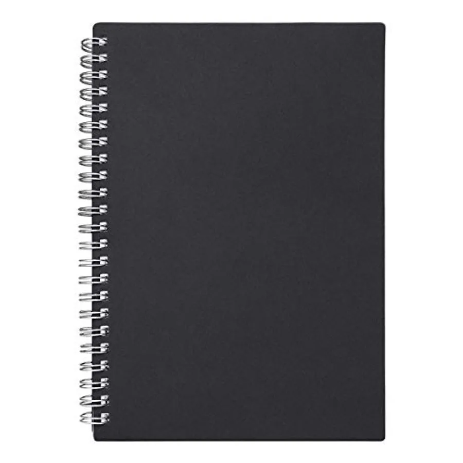 Kraft Soft Cover Spiral Notebook College Ruled Planner