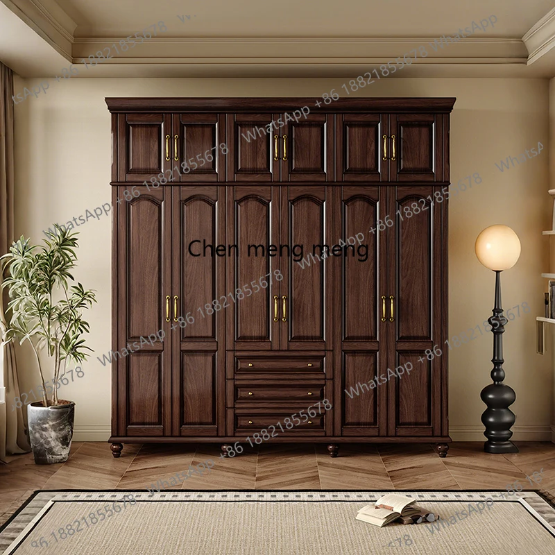 

Luxury Nordic Unit Wardrobes Adults Wood Locker Cabinet Storage Wardrobes Closet Clothes Lounges Armario De Ropa