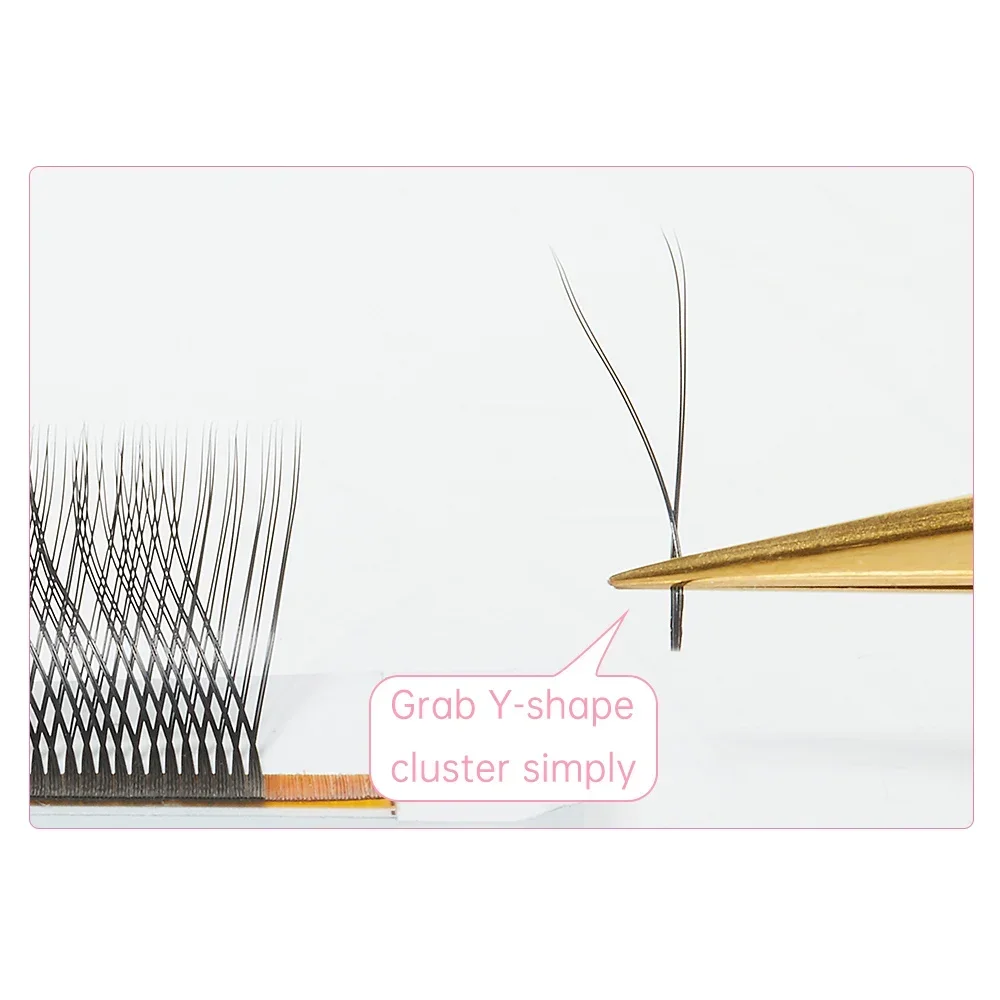 Yelix Y Shape Eyelash Extension 0.05 C Soft Cilios Yy Premade Fan Individual Lashes Mix False Eyelashes Lash Extension Supplies