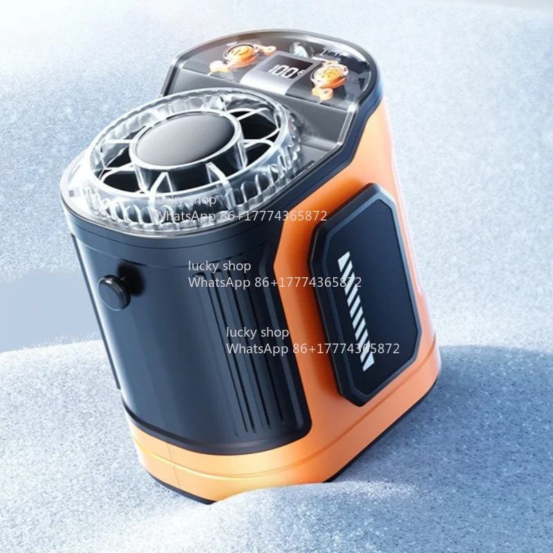 

Outdoor Waist Fan, Neck Clip, Waist Air Cooling, Whole Body Cooling