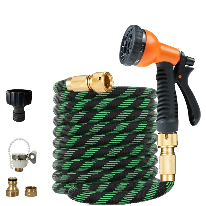 

New Expandable Magic Hose High-Pressure Car Wash Multi-Functional Functions Water Gun Home Garden Watering Hose garden hose