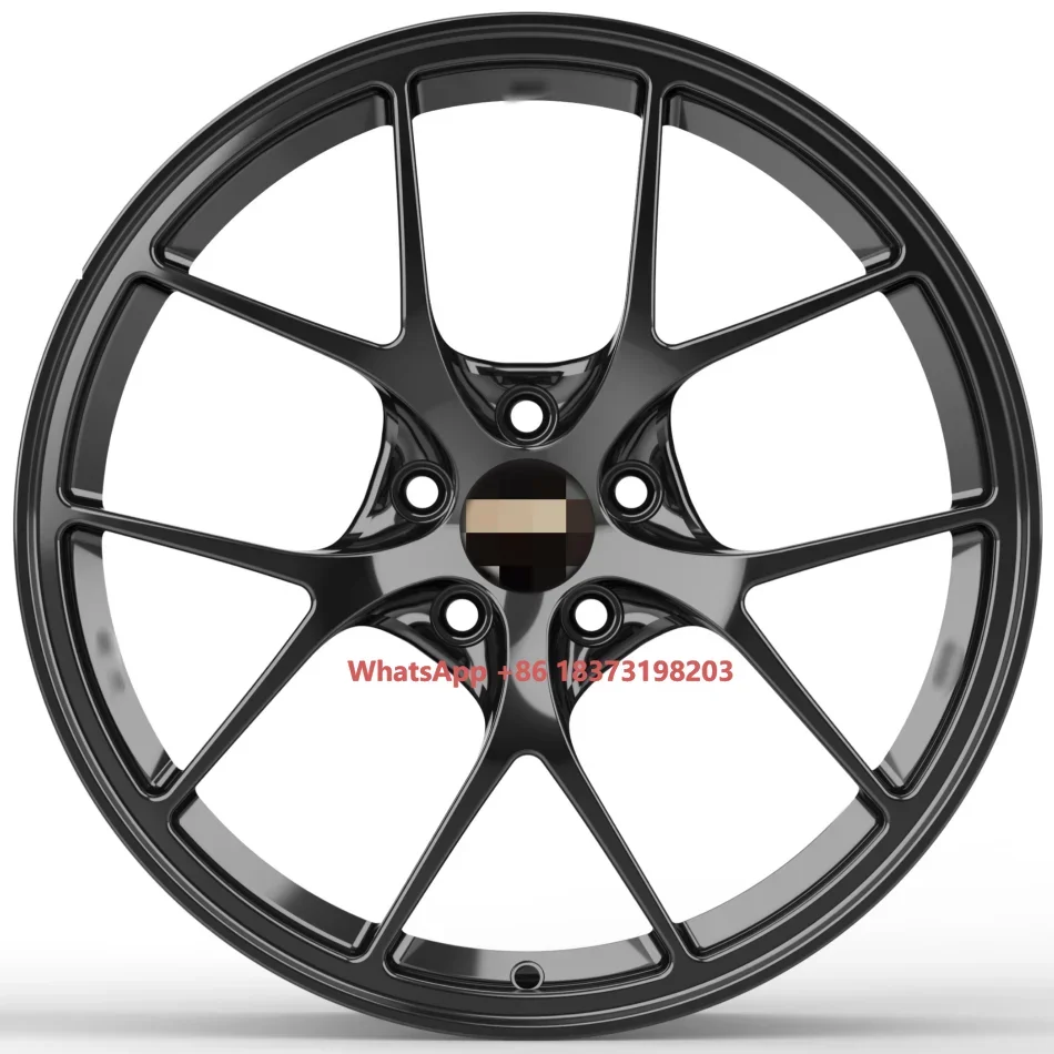 

Factory Wholesale of the Best-selling 17-inch 7.5J PCD 5*120 New Black Aluminum Alloy Car Wheel Hub