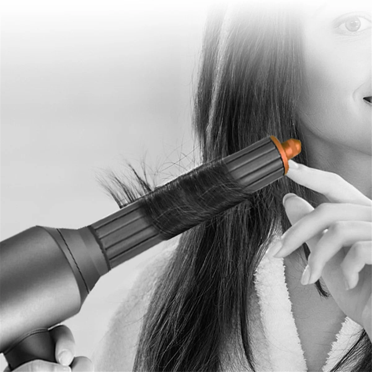 Accessorio per styler arricciacapelli da 40 mm per Dyson Airwrap Asciugacapelli supersonico Barili per arricciatura automatici Strumento per styler per capelli A