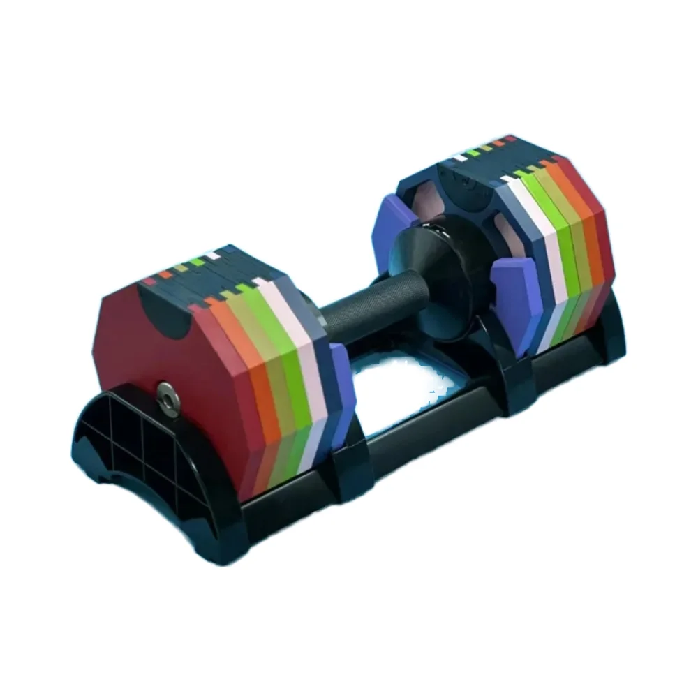

2/ 2.5kg Increments Fast Adjustable Weights Dumbbell 50lb 70lb 80lb With Tray for Men/Women Strength Training Exercise Equipment