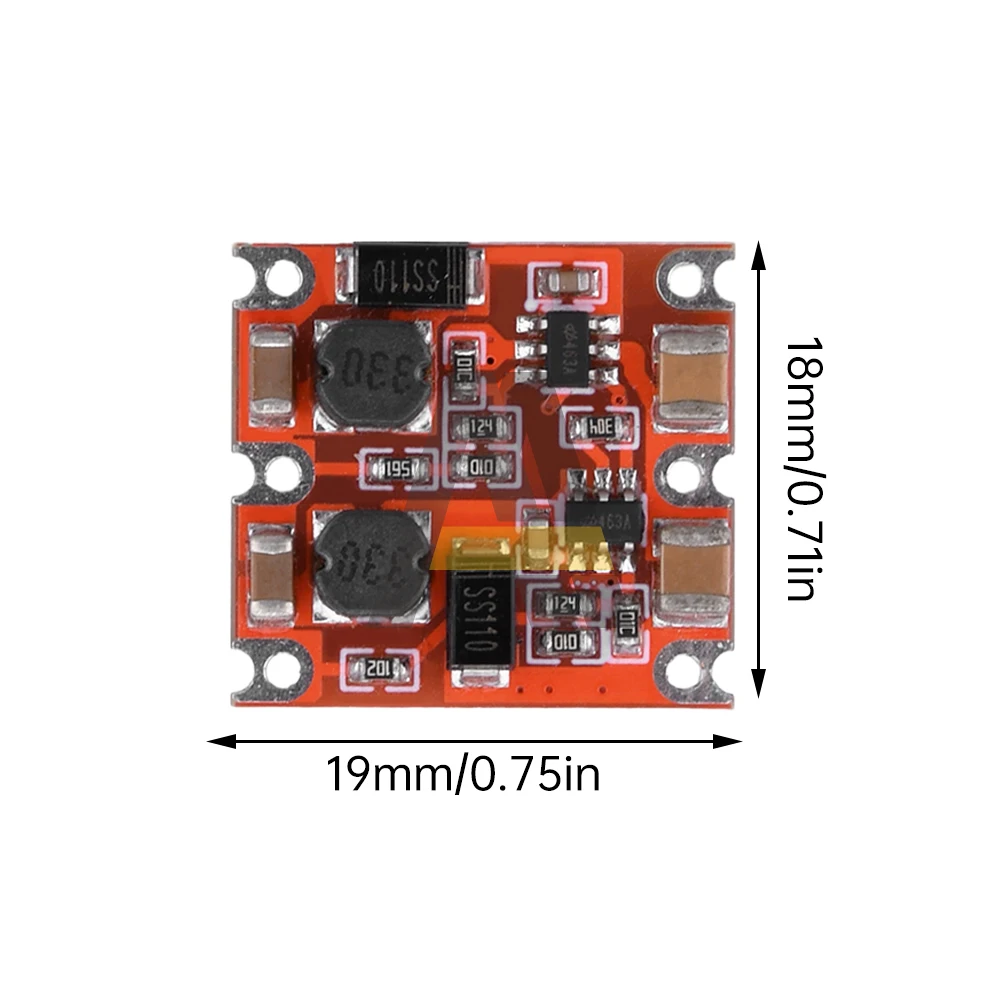 DC-DCステップダウンパワーモジュール、正および負の電圧コンバーター、バック電源アダプター、7-50v〜 ± 5v、 ± 12v