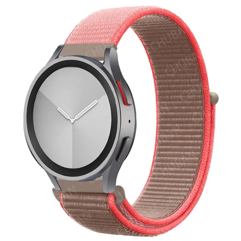 Nylon-Schlaufenband für Samsung Galaxy Watch 7 FE 6/5/pro/4/Classic/active 2 40–44 mm 20 mm/22 mm Sportarmband Huawei GT 2/e/3 Armband