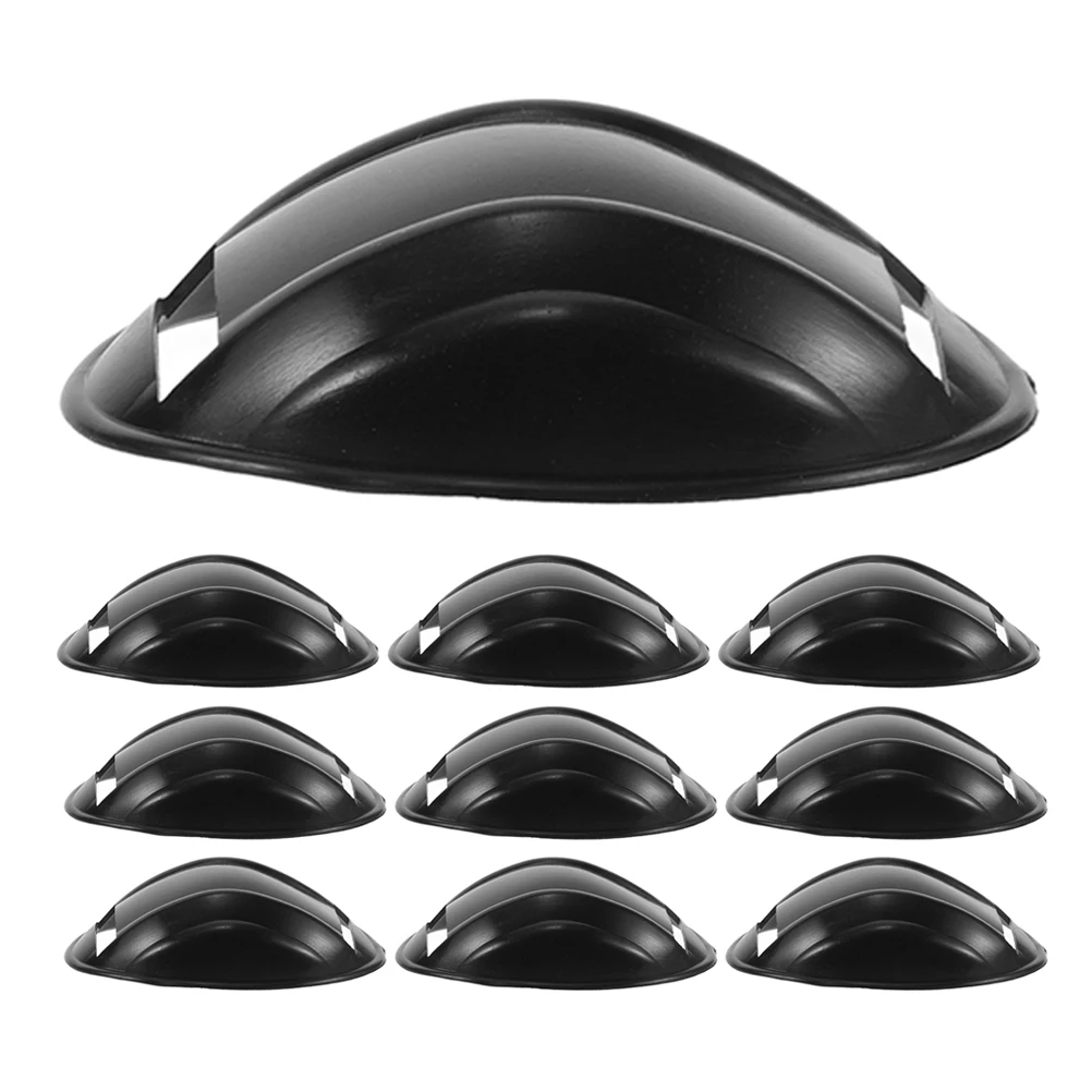 

10 Pcs Motorcycle Pad Chin Liner Soft Plastic Bike Inner Padding Ski Protective Replacement Durability Adjustable