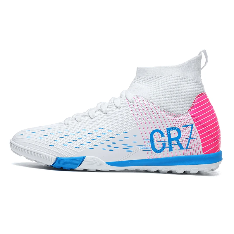 

New Men Soccer Shoes High-top Futsal Cleats Sneakers Football Boots Grass High-quality Non-Slip Match Indoor Hot-selling FG/TF