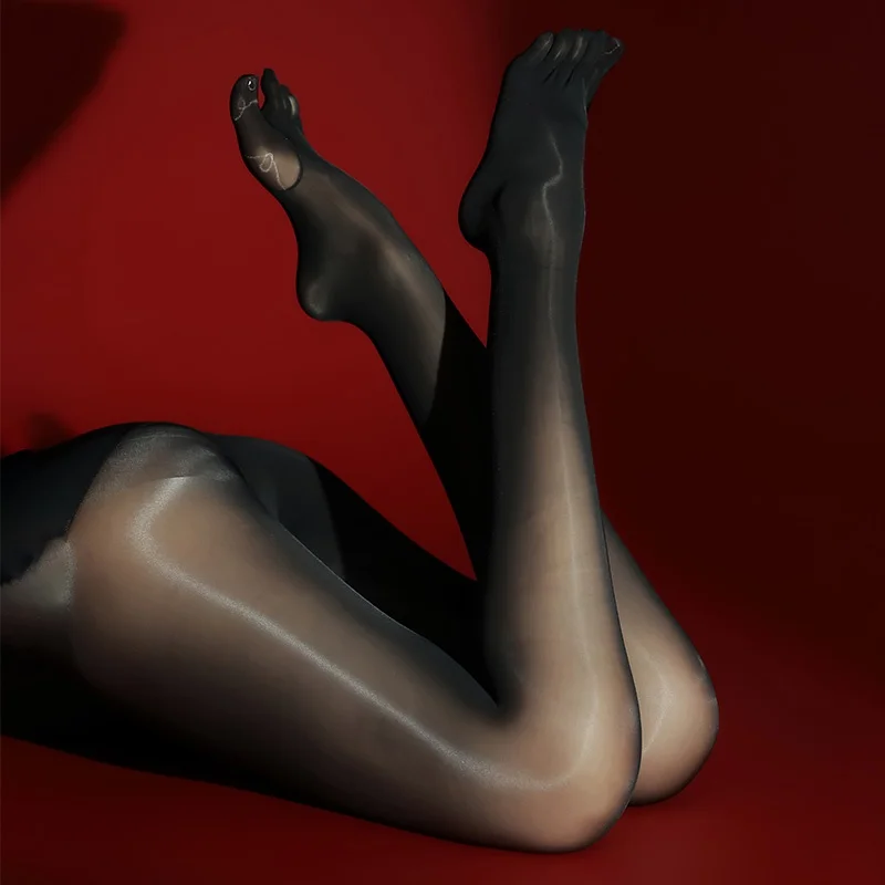 Image of Unisex-Strumpfhose mit fünf Zehen, breitem Bund, Po-Lifting-Effekt, Pferdeöl, offener/nahtloser Schritt, extra große Unterwäsche