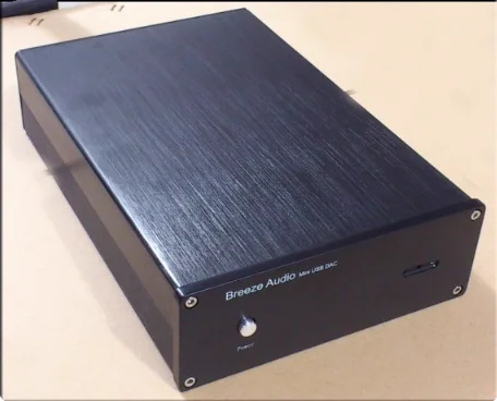 

Полностью алюминиевый корпус усилителя мощности 1907DAC/корпус усилителя для наушников/корпус усилителя мощности DIY Box 194 × 70 × 311 мм)