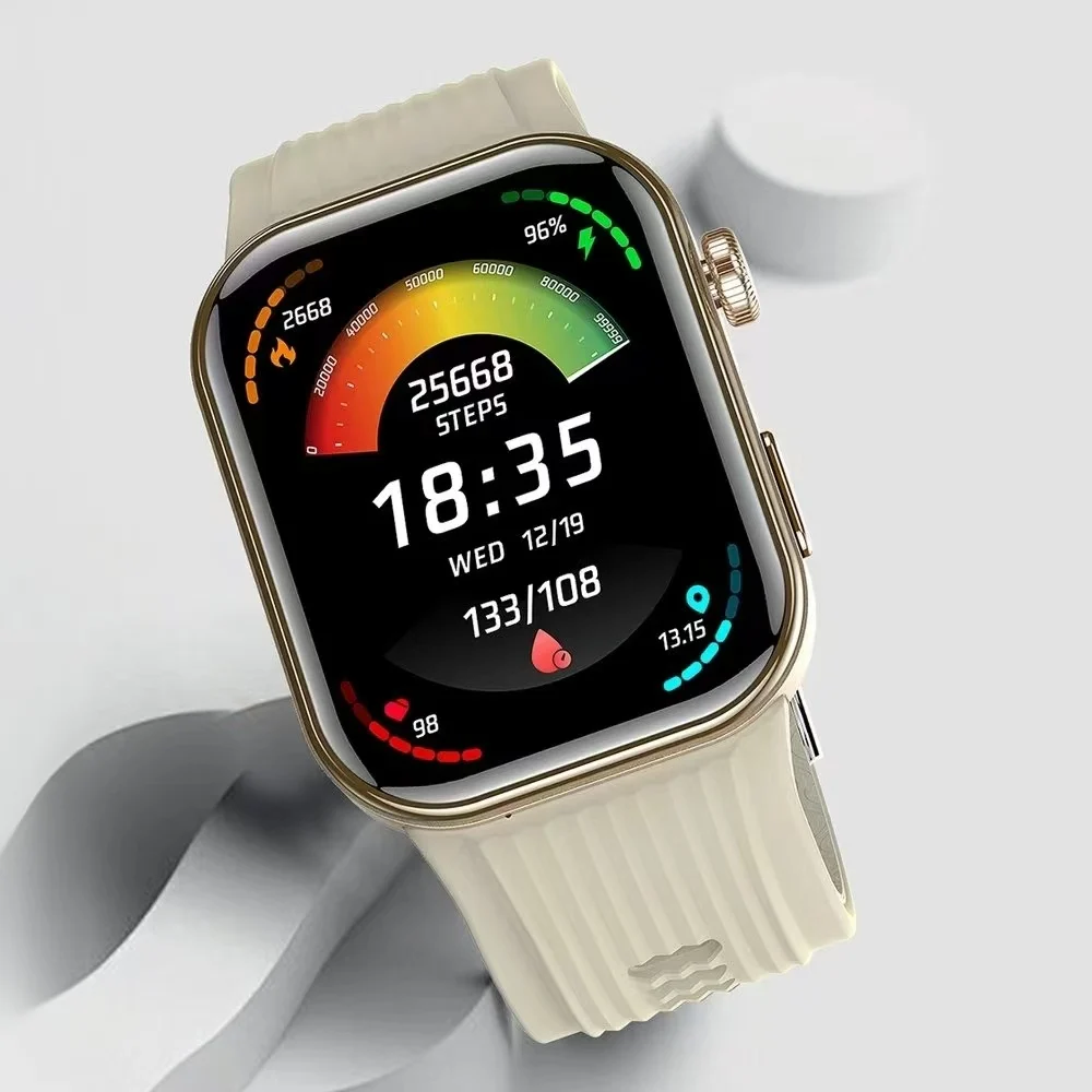 

Умные часы с воздушной подушкой и точным измерением давления, ЭКГ, мониторингом сердечного ритма и уровня кислорода в крови, функцией SOS-оповещения и Bluetooth-звонков для мужчин