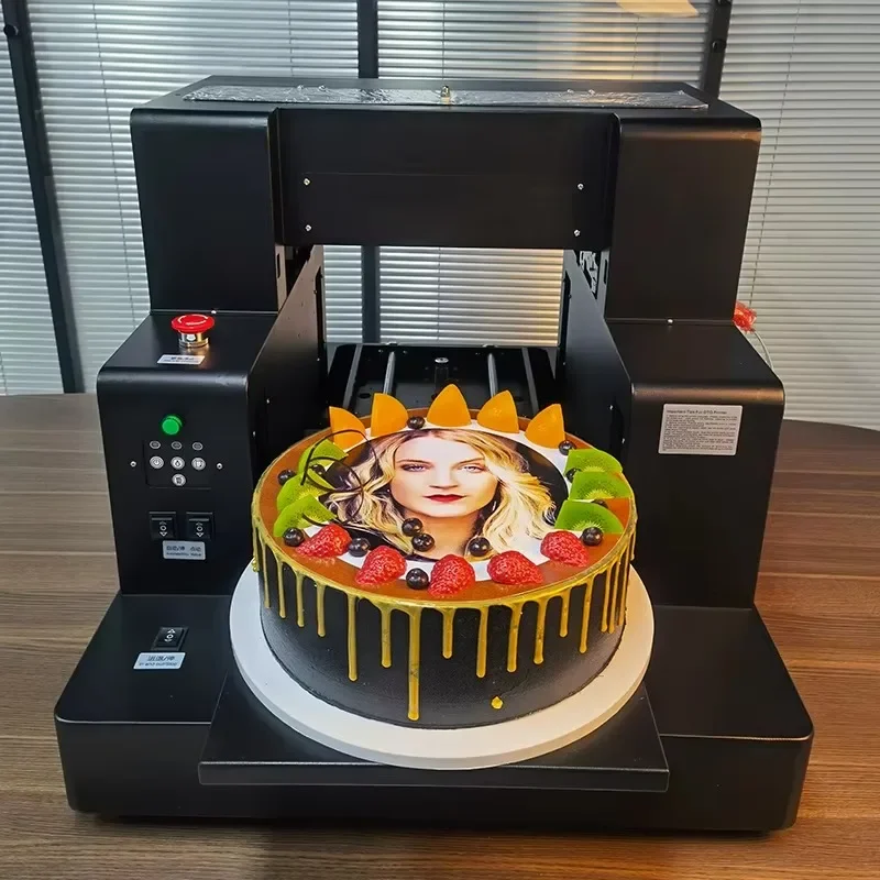 A4 A3 Inkjet Printer For Cake Cookies Candy Bread Chocolate Printing Machine Edible Ink Food Printer