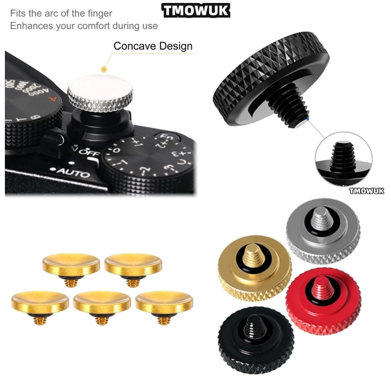 

For Fujifilm XT1 XT2 XT30II XE1 XE4 X10 X20 X30 STX2 Camera Button, Enhanced Metal Design For Better Use.