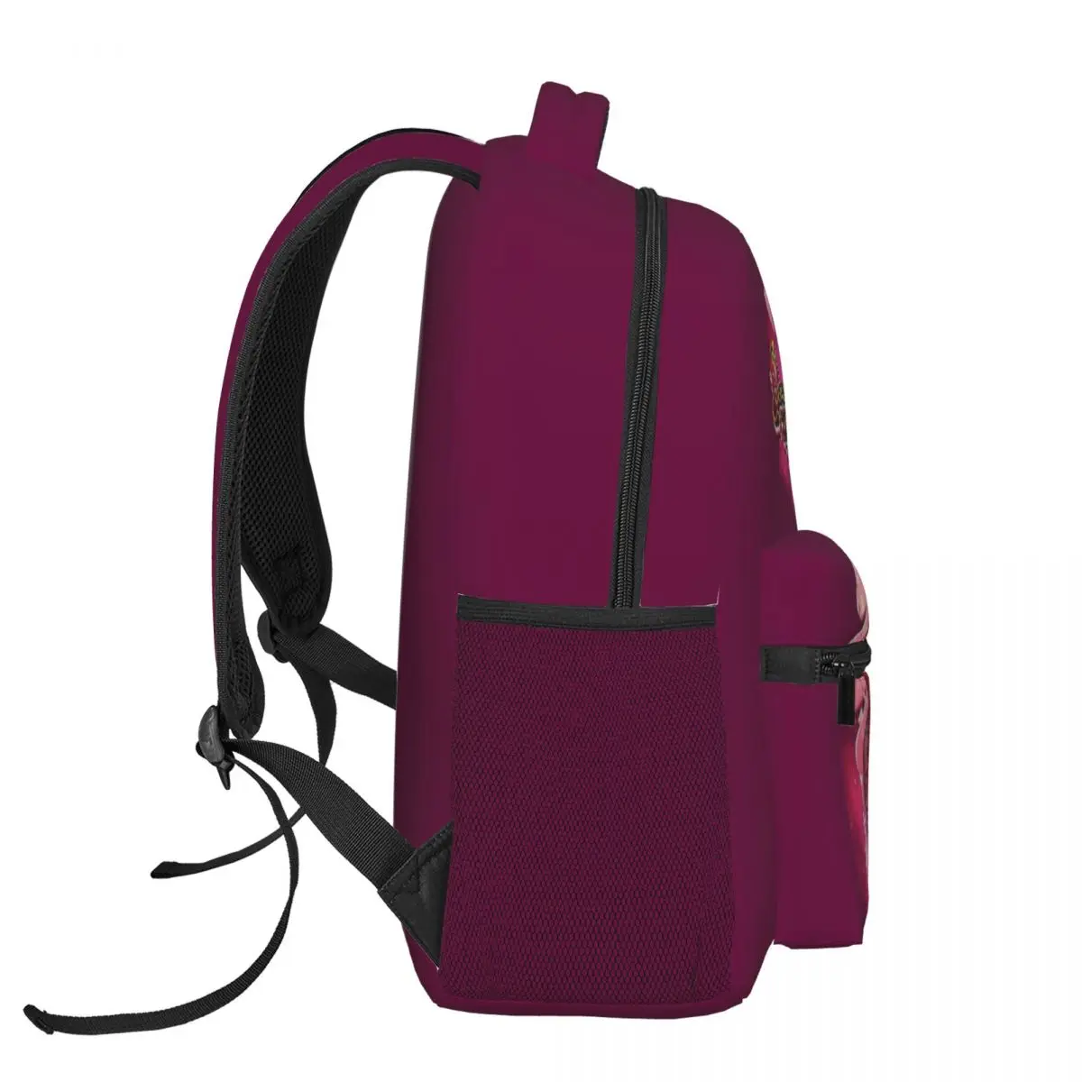 Descendendands 4 The Rise Of Red - Pink para niñas y niños, mochila de gran capacidad para estudiantes, mochila impermeable ligera