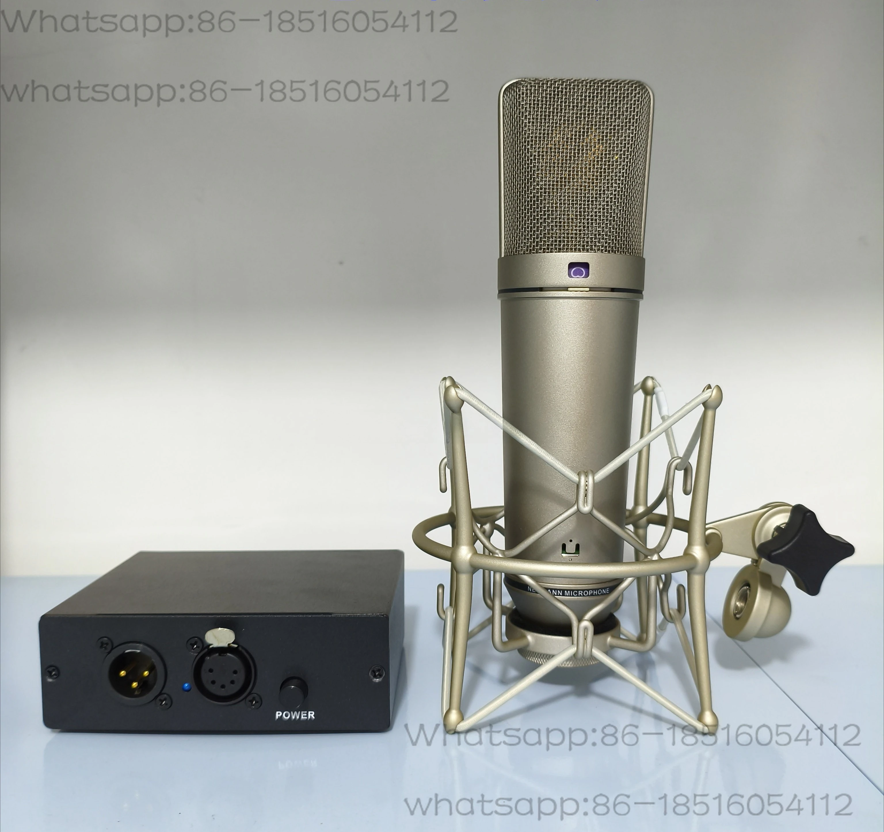 

Высококачественный конденсаторный микрофон ручной работы с большой диафрагмой U67, многоточечный ламповый микрофон, студия звукозаписи хоста в прямом эфире