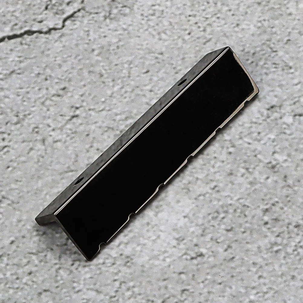 

L-Shaped Qing Copper Guitar Nut Replacement Part Folk Guitar Bridge Saddle Accessory Stable String Instrument Nut