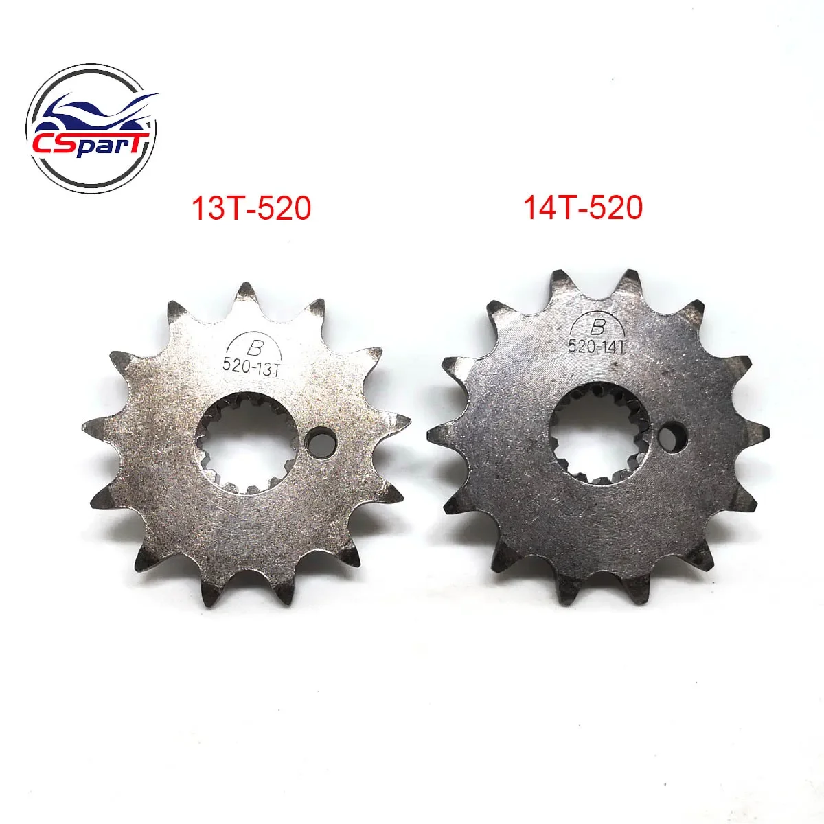 13T 14T 520 Sprocket ZONGSHEN NC250 Motorcycle Small Chain  Dirt Bike Enduro Accessories 13 14 Tooth  Engine