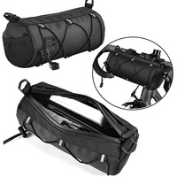 Bike Front Tube Bag Waterproof Storage Roll Bag Multi-Purpose Bicycle Handlebar Basket Pack Portable Large Capacity Cycling Acce