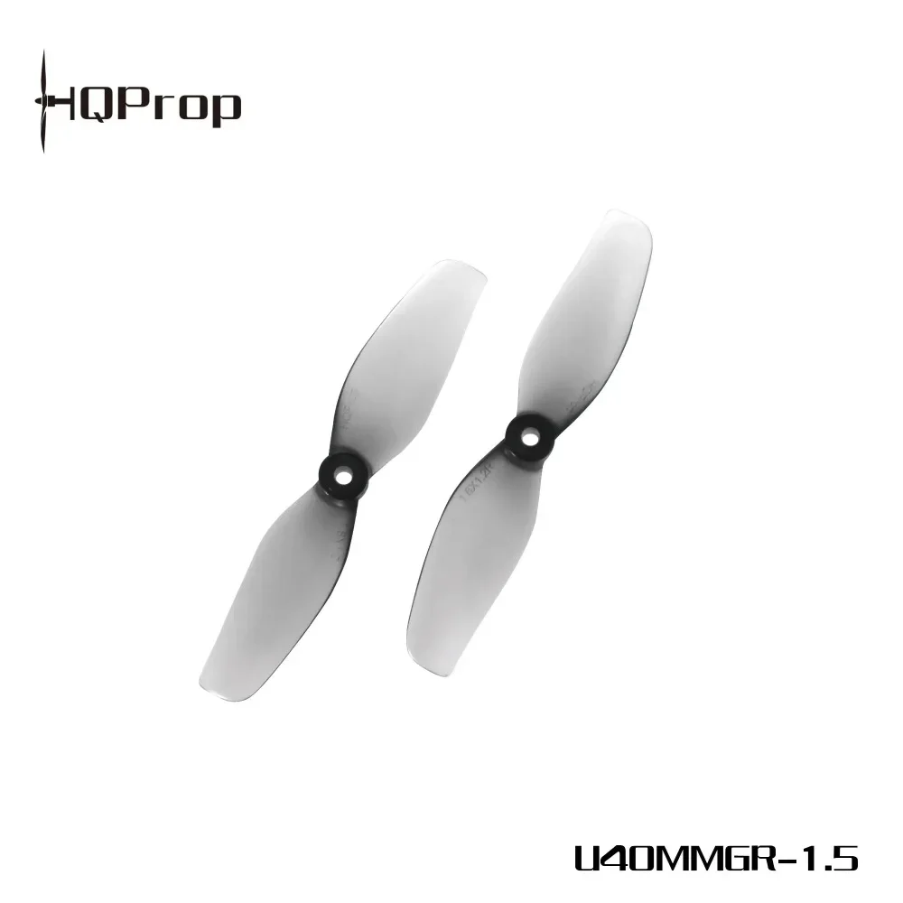 HQ Ultralight Whoop Prop 1.6X1 1.6X2 40MM 3 Blade PC 1MM 1.5MM Shaft For FPV Whoop Drone Accessories