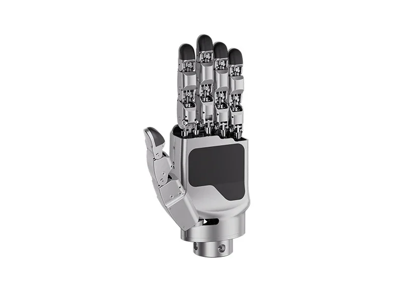 Intelligent machine human five fingers dexterous hand innovative linear drive high degree of freedom multi-motion joint