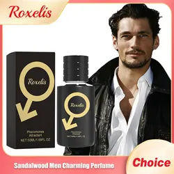 Sandalwood Men Charming Perfume Long Lasting Light Fragrance Body Deodorant Attracting Women Keep Fresh Sexy Dating Perfum Spray