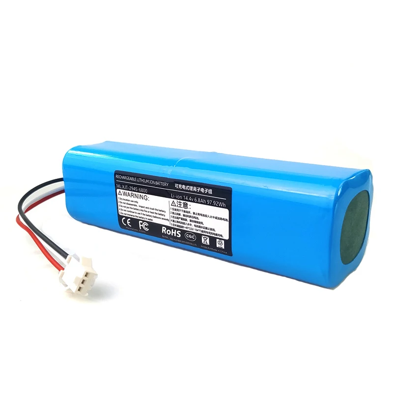 Batterie 14.8V 6800mAh pour aspirateur robot Xiaomi Viomi S9 ROIDMI EVE PLUS, nouveauté