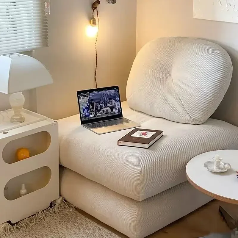 Convertible Filling Bean Bag Sofas Frameless Puffs Single Floor Living Room Sofas Lazy Sofa Folding Couch Home Furniture image 6