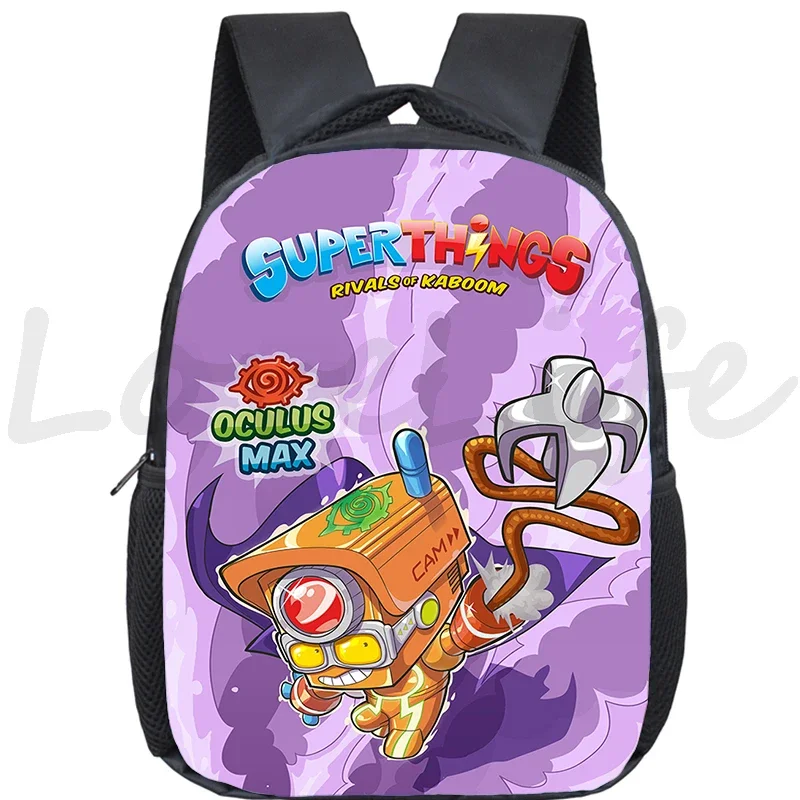 Super Things Backpack Schoolbag Children Super Zings Kindergarten Bags Bookbag Child Primary boys girl School Gift Mini Rucksack