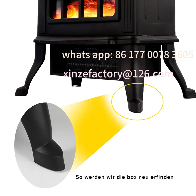 تخصيص المنزل مدفأة كهربائية داخلي مدفأة الهواء الدافئ سخان ثلاثية الأبعاد مقلد لهب الاتحاد الأوروبي التوصيل سخان كهربائي الموقد