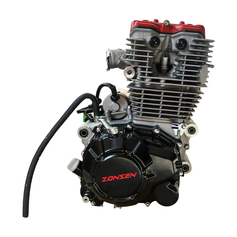 Off-Road motorcycle engine CB250R ZS172FMM-6 air cooling 4 stroke  valve 250cc  with 5 gearshift