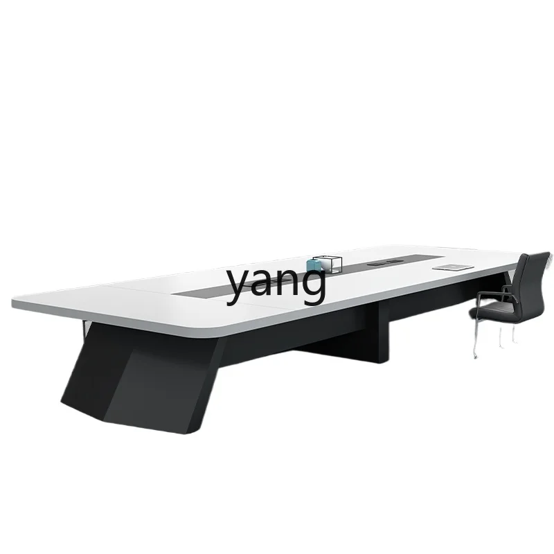 CX Modern Office Simplicity Table and Chair Combination Long Table Conference Room Table