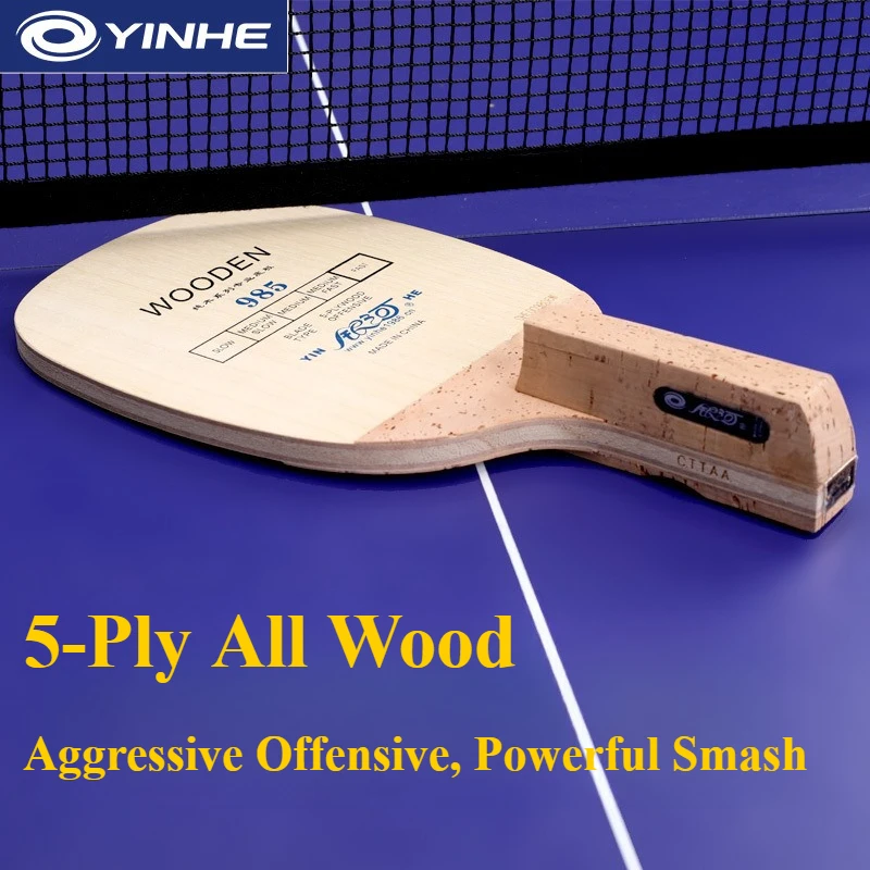 YINHE 985 Blade Tenis Meja Pen - Table Tennis Paddles ulasan dan harga
