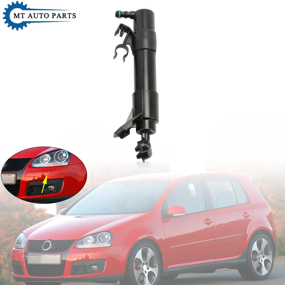 

Headlamp Washer Nozzle Headlight Lamp Washer Actuator Spray Jet For VW EOS GOLF 5 2004-2009 JETTA 2006 2007 2008 2009 2010 2011