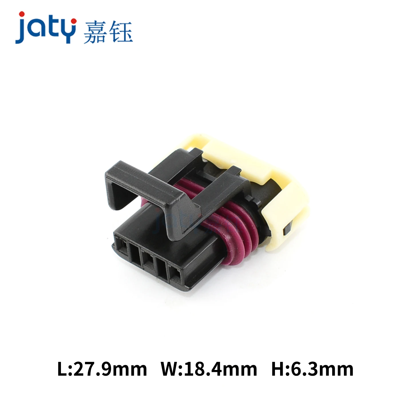 Jaty 1Set 3-Pin الأسود Metri-Pack 150 ذكر أو أنثى استشعار درجة الحرارة التوصيل السيارات موصل مقاوم للمياه 12129615/12110293