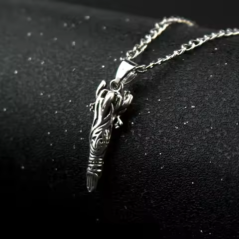 Anime Necklace Ryomen Sukuna Itadori Yuji Cosplay Unisex Pendant Choker Jewelry Accessories Prop Gift