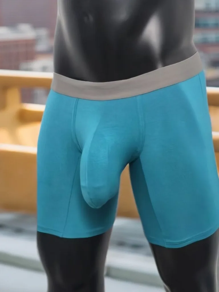 Large Size Flat Corner Pants Men's Long Underwear Sports Shorts Comfortable Breathable Casual Gym Running Briefs