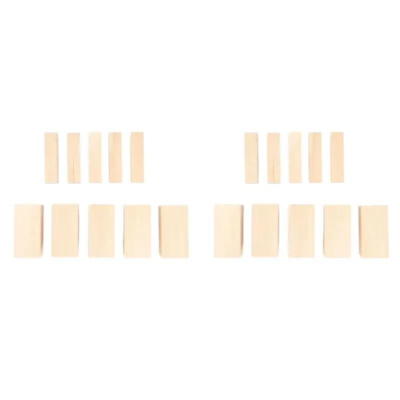 

ABJI-20X Basswood Carving Blocks Kit Whittling Blanks Beginners Unfinished Wood Whittling Blocks Carving Block Kit(10L+10S)