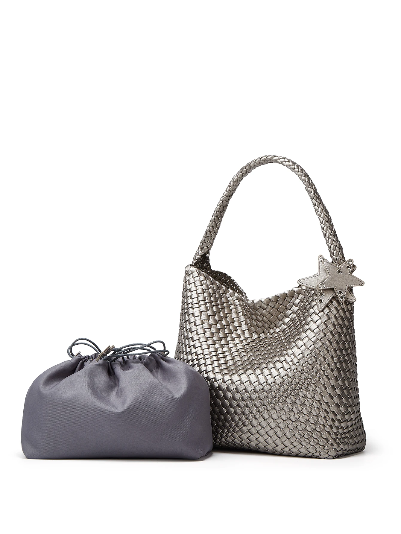 2-częściowy zestaw, niszowy design, modny, nowy styl, uniwersalna, minimalistyczna torebka damska w jednolitym kolorze