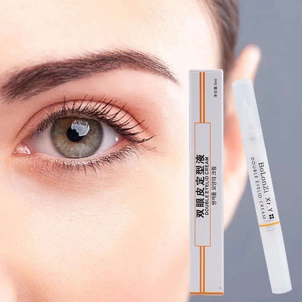 Invisible Double Eyelids Glue Professional Big Eye Styling Stretch Eyelid Fold Strong Adhesive Lift Super Transparent Eyes G3a1