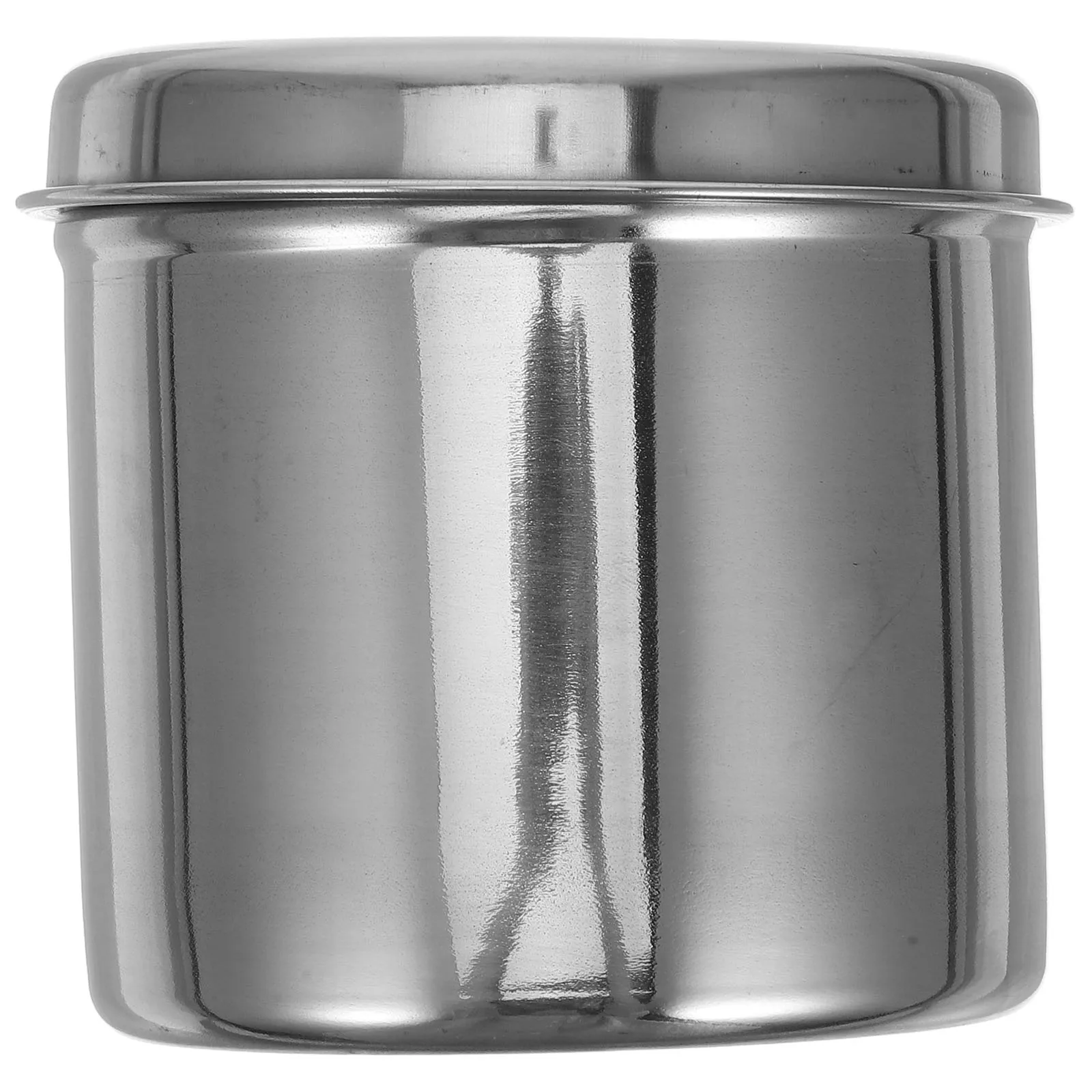 

Ointment Jar Sturdy Dressing Container Cotton Balls Stainless Storage Holder Canister Steel