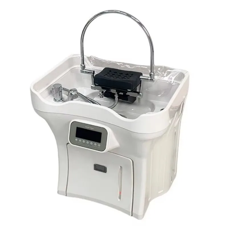 

Modern Hair Salon Head Spa Basin Mobile Shampoo Sink Portable Shampoo Basin with Water Storage Tank