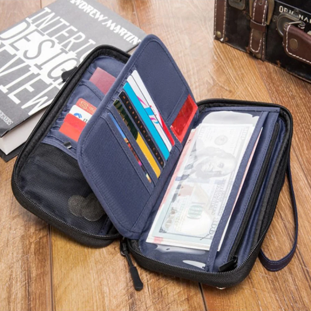 

New Travel Wallet Family Passport Holder Creative Waterproof Document Case Organizer Travel Accessories Document Bag Cardholder