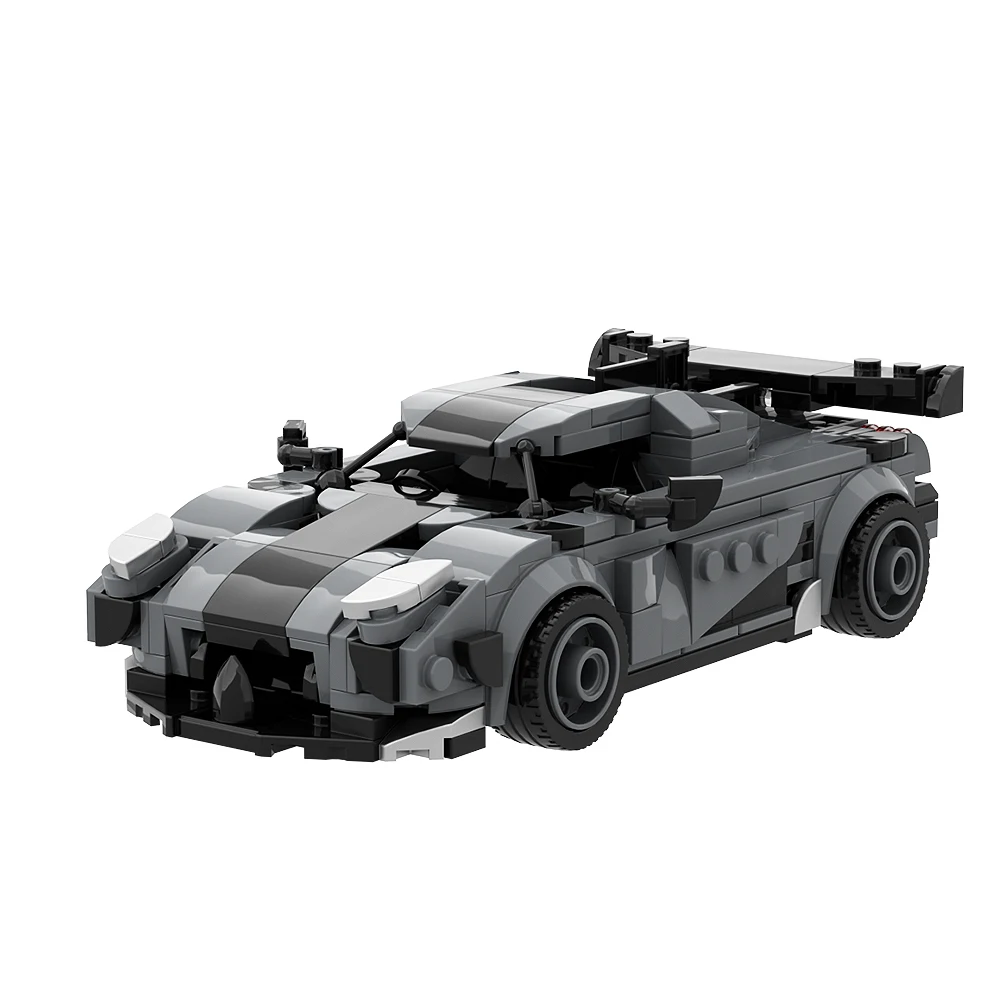 

Gobricks MOC Famous Speed Supercar Car Building Block City Road Racing Model Creativity Brick Toy For Children Boy Birthday Gift