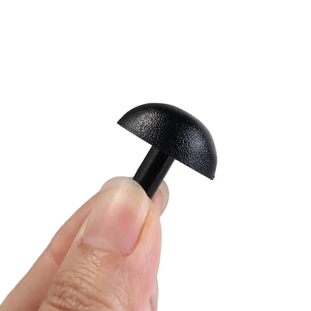 Plastic Dog Noses Dog Noses for Crafts DIY Accessories Plug-in Noses DIY Accessories 15mm/18mm/21mm Black Animal Doll Nose