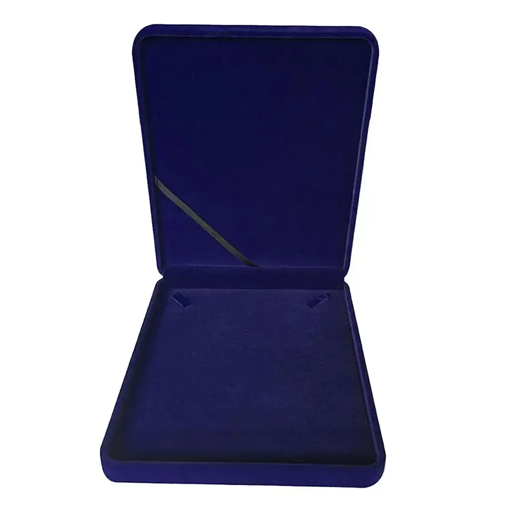 Jewelry Storage Display Case Velvet Necklace Chain Gift Box